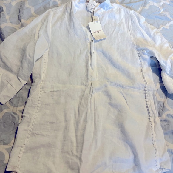 Womens tunic white - Picture 3 of 3